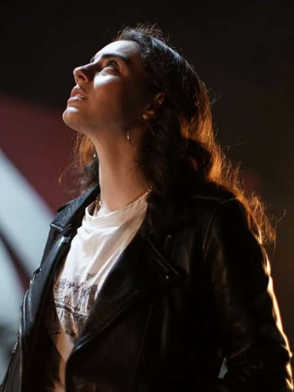 Riley Velez La Brea Black Leather Jacket