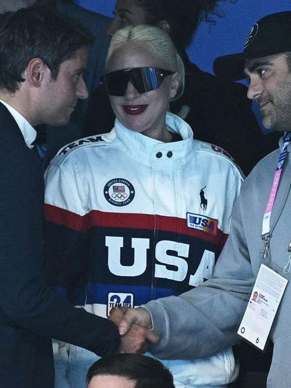 Lady Gaga Olympics 2024 Paris Team USA Jacket