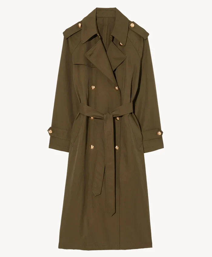 Law and Order Organized Crime S05 Ayanna Bell Green Coat