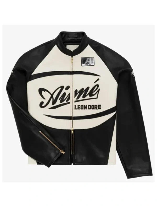 Lakers Lebron James Aime Leon Career 40k Leather Jacket