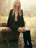 Lizzie Saltzman Legacies Black Leather Jacket