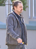 Leonardo DiCaprio Grey Hooded Jacket