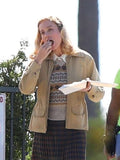 Elizabeth Zott Lessons in Chemistry S01 Brown Jacket