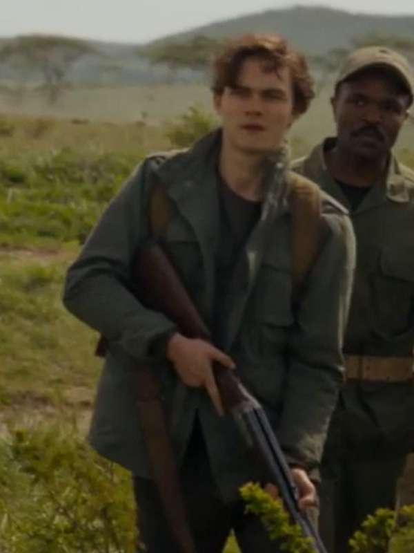 Levi Miller Kraven the Hunter 2024 Green Cotton Jacket