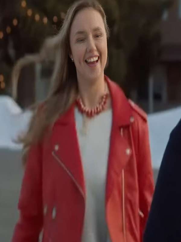 Lillian Doucet-Roche Confessions of a Christmas Letter Red Jacket