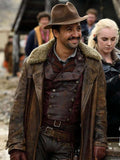 Lin-Manuel Miranda His Dark Materials Distressed Brown Coat