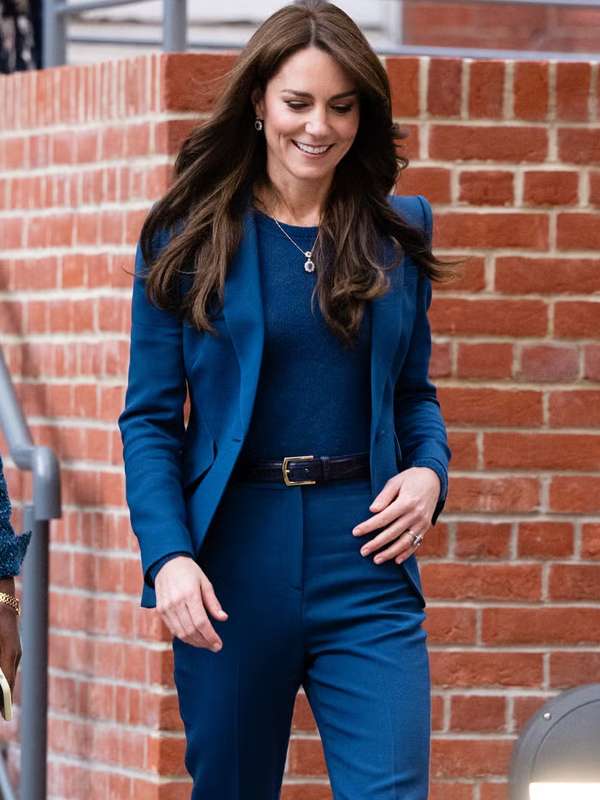 Kate Middleton Blue Suit