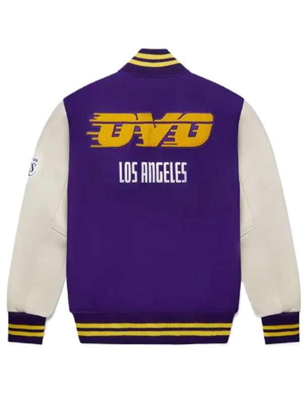 OVO Los Angeles Lakers Varsity Jacket