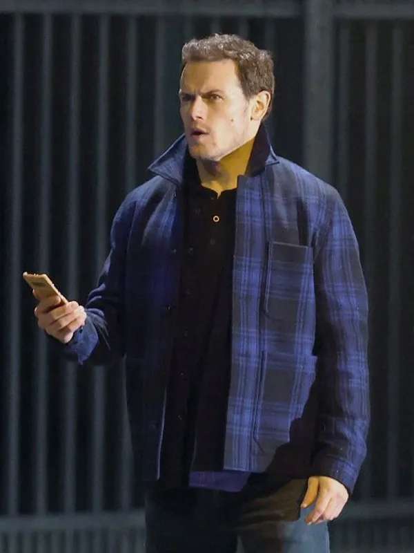 Sam Heughan Love Again Wool Jacket