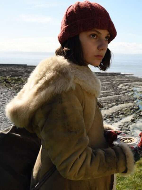 His Dark Materials Lyra Belacqua Shearling Coat