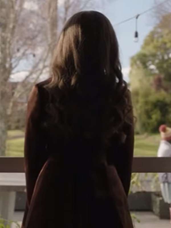 Amie Donald M3GAN Brown Coat
