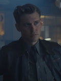Callum Turner Masters Of The Air Black Jacket