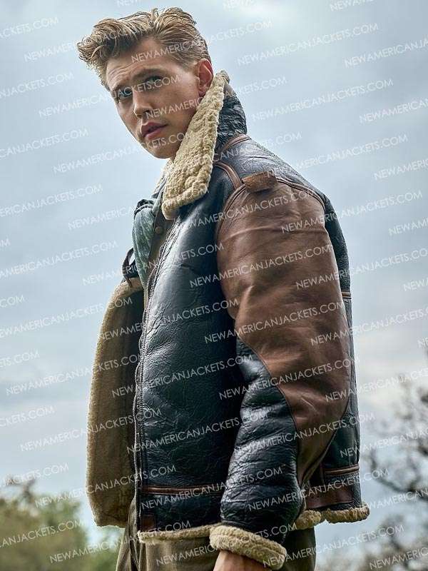 Masters Of The Air Austin Butler Leather Jacket