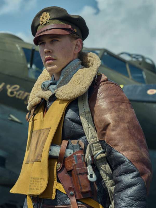 Masters Of The Air Austin Butler Leather Jacket