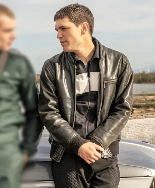 Malditos S01 Pablo Cobo Black Jacket