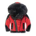 Fur Men’s Insulated Hooded Jacket