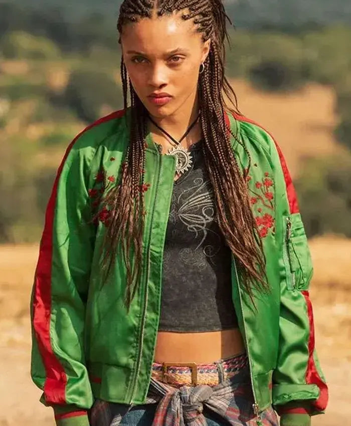 The Iris Affair Meréana Tomlinson Bomber Jacket