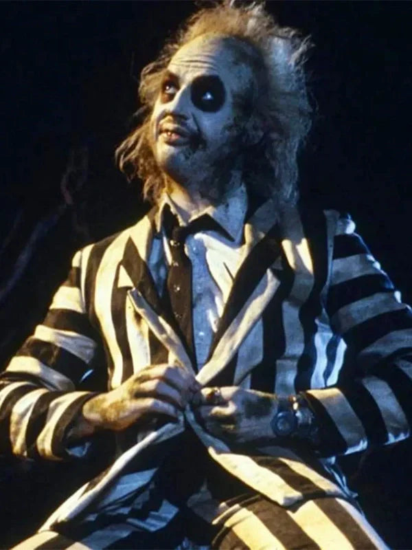Michael Keaton Beetlejuice Suit