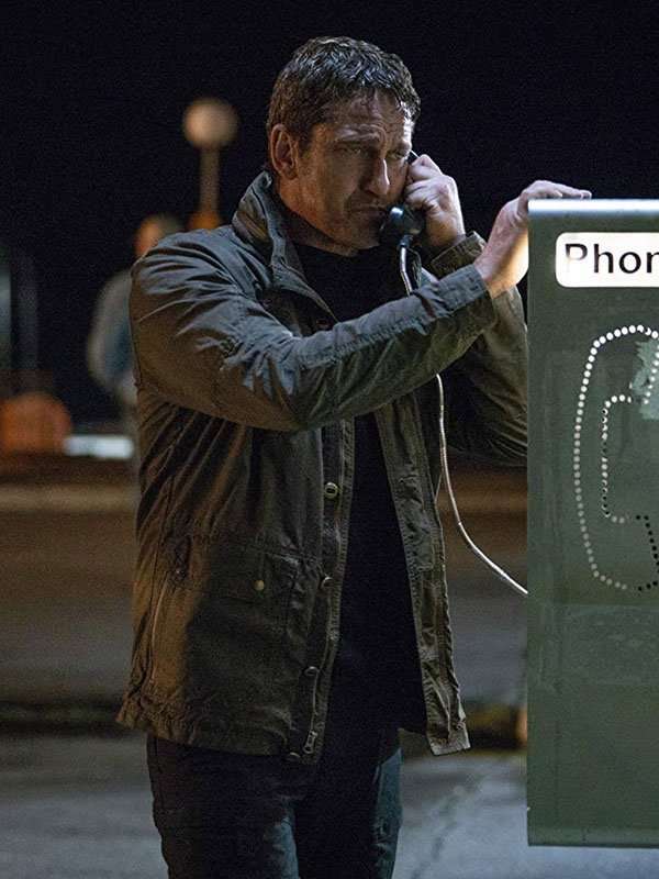 Gerard Butler Angel Has Fallen Cotton Jacket