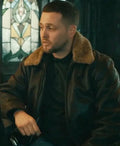 MobLand S01 Bradley Turner Leather Jacket