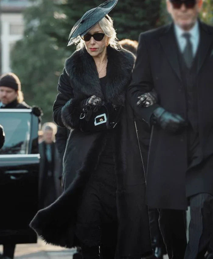 MobLand S01 Maeve Harrigan Black Coat