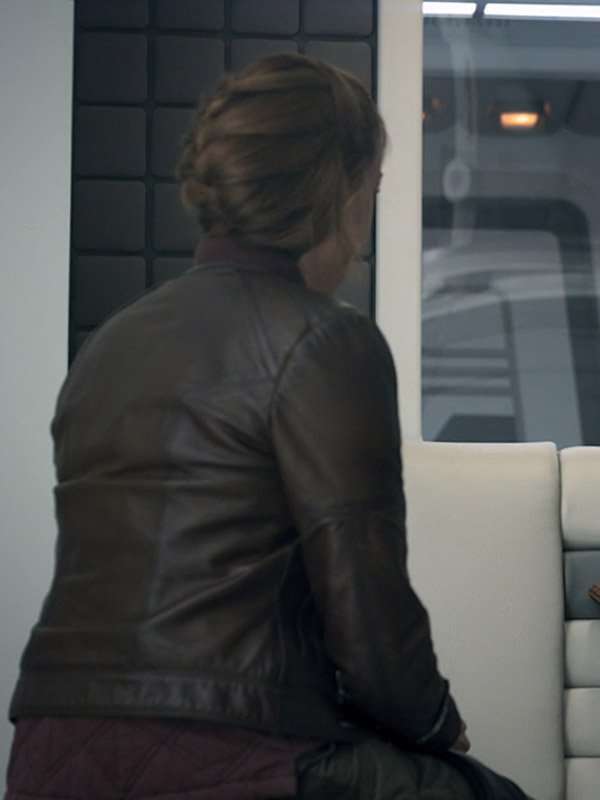Lost In Space Molly Parker Leather Jacket