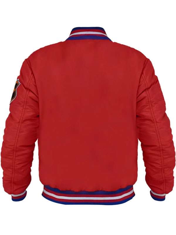 Montreal Canadiens Red Varsity Jacket