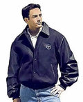 Mose Ferry Tennessee Titans Black Varsity Jacket