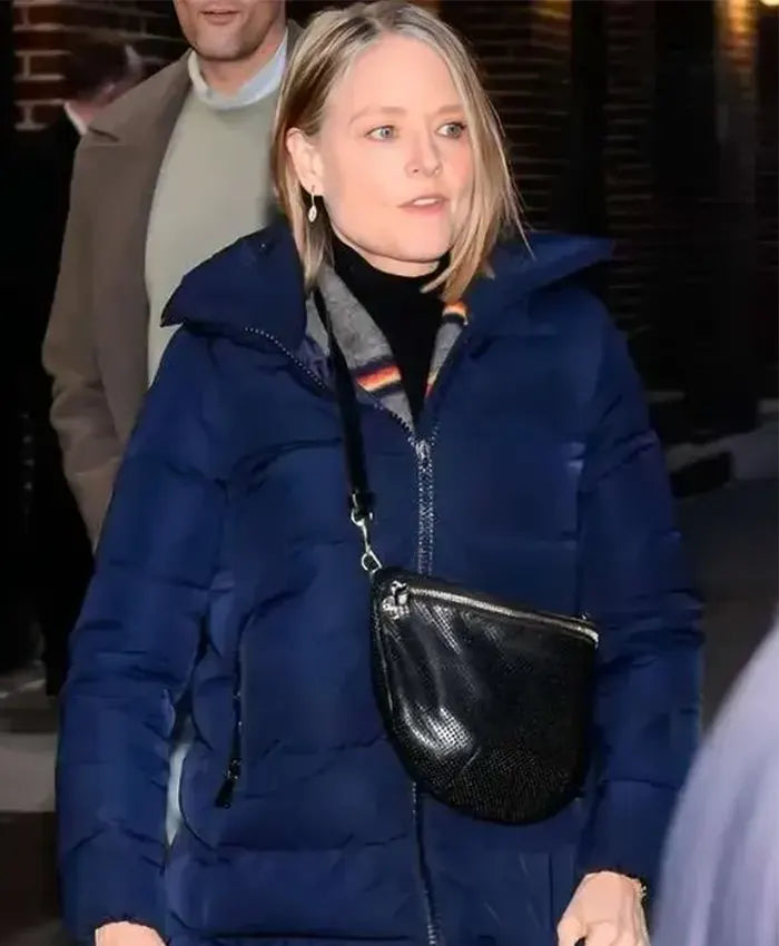 NYC 2026 Jodie Foster Puffer Jacket