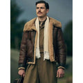Nate Mann Masters Of The Air Leather Jacket