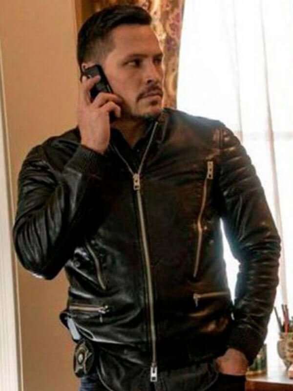 Nick Wechsler TV Series Chicago PD Biker Jacket