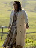Frances Welty Nine Perfect Strangers Trench Coat