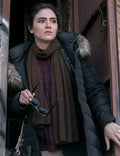Noor The Night Agent S02 Puffer Hooded Jacket
