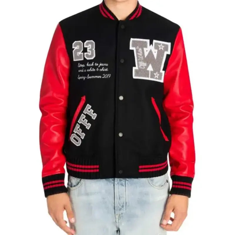Buy Off-White Varsity 23 Eagle Jacket