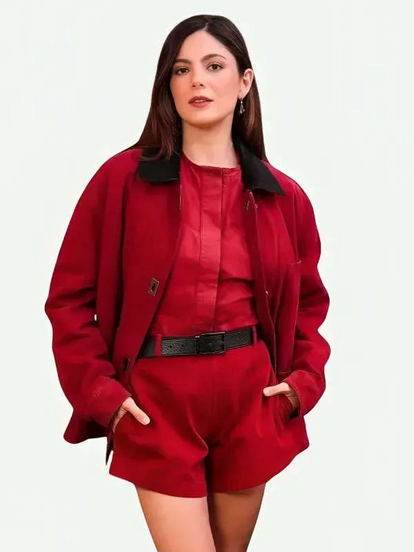 One Night Only 2026 Monica Barbaro Jacket