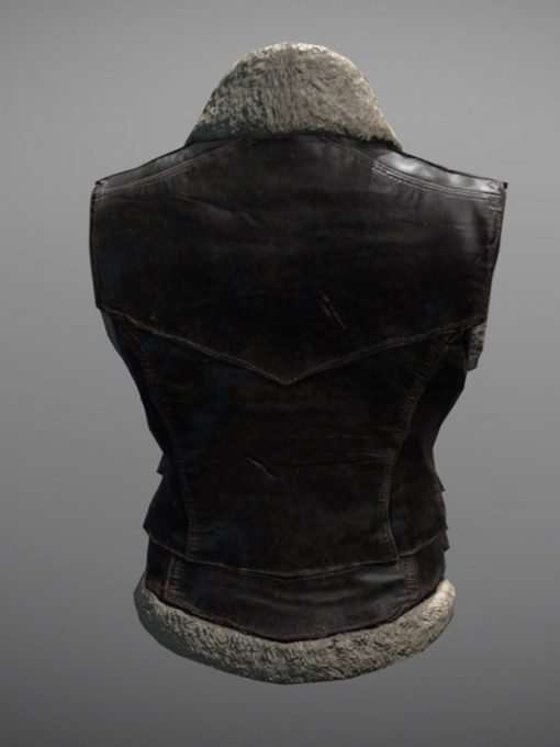 PlayerUnknown’s Battlegrounds Brown Shearling Vest