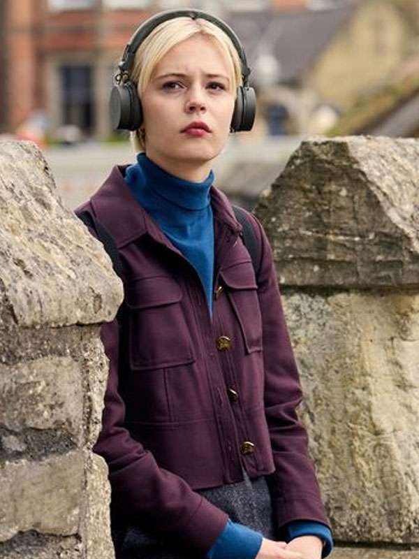 Ella Maisy Purvis Patience Burgundy Jacket