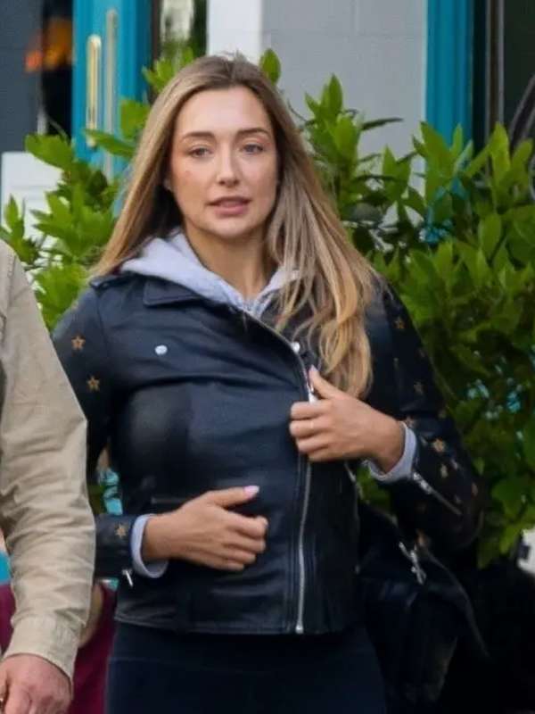 Penny Lane Street Style Black Leather Jacket