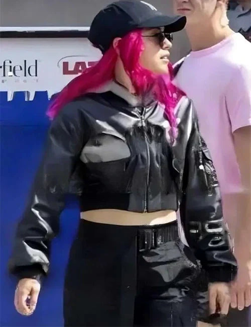 Rachel Leighton Captain America Brave New World Leather Jacket