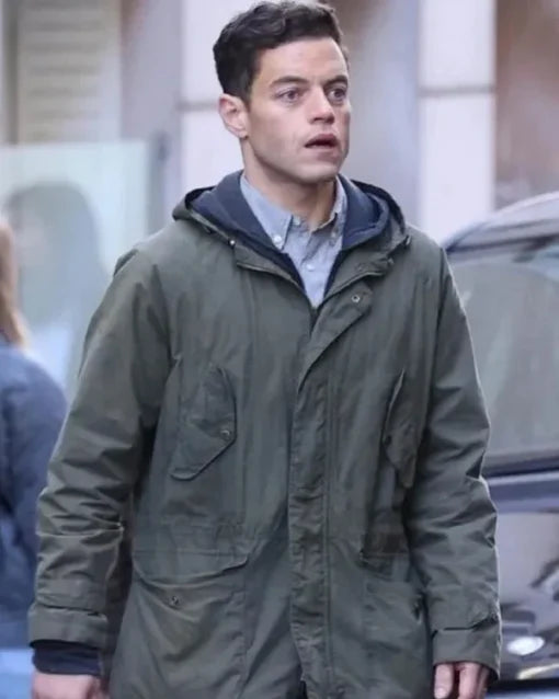 Rami Malek The Amateur Green Jacket