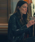 Ransom Canyon Lauren Glazier Black Leather Jacket
