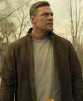 Reacher S03 Alan Ritchson Suede Jacket