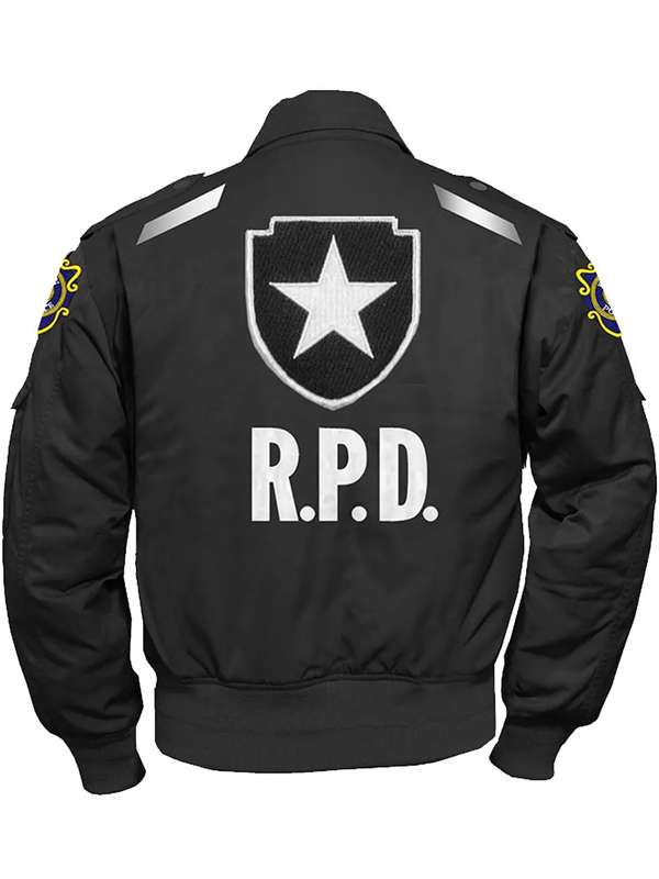 Leon S. Kennedy Resident Evil 2 Remake Grey Jacket