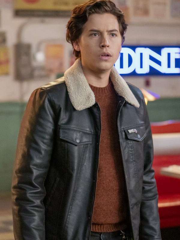 Riverdale Season 6 Jughead Jones Sherpa Leather Jacket