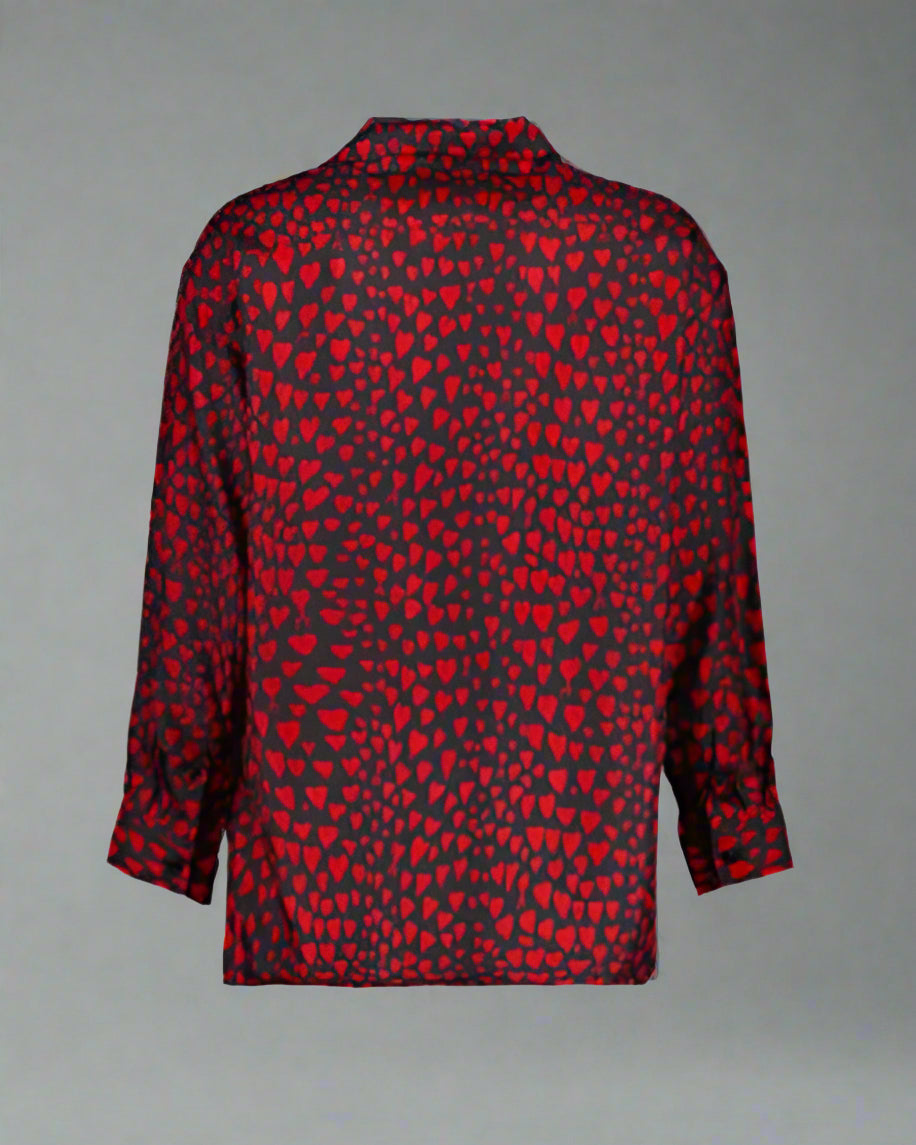 Dept Q 2025 Leah Byrne Heart Printed Shirt