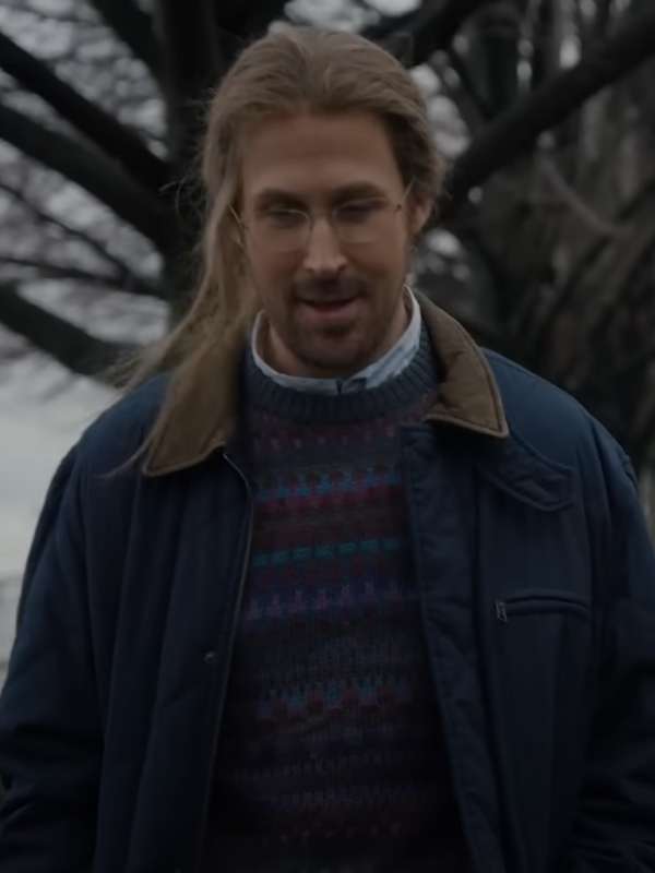 SNL Papyrus 2 Ryan Gosling Blue Jacket