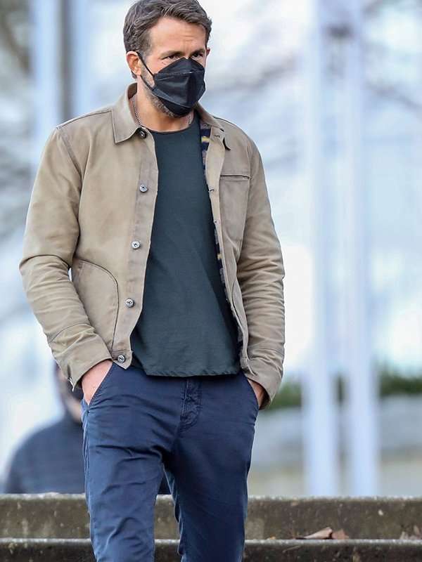 The Adam Project Ryan Reynolds Jacket