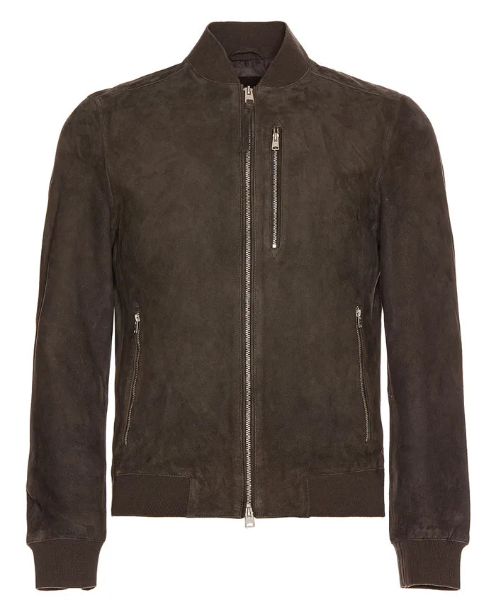 SWAT S08 Niko Pepaj Suede Bomber Jacket