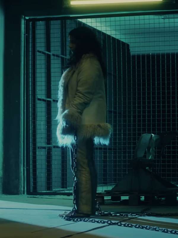 Renata Vaca Saw X 2023 Shearling Coat