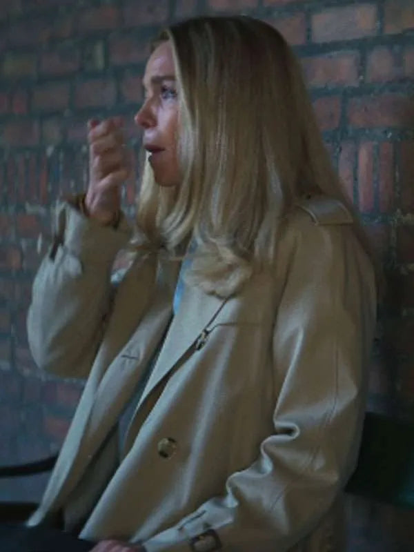 Marie Bach Hansen Secrets We Keep Beige Coat